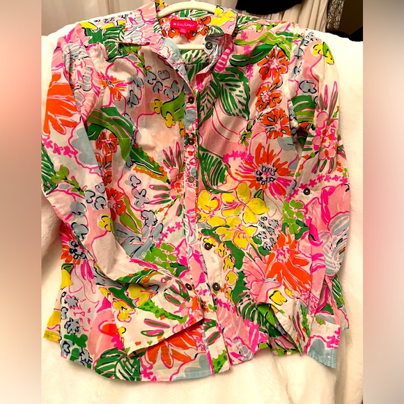 Lilly Pulitzer for Target, Women’s button down- Medium. 100% cotton, Never worn. - Picture 1 of 1